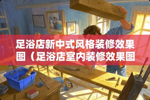 足浴店新中式风格装修效果图（足浴店室内装修效果图）