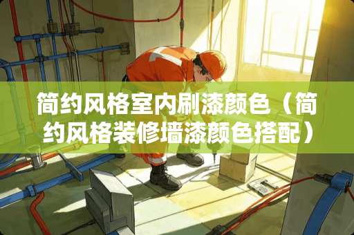 简约风格室内刷漆颜色（简约风格装修墙漆颜色搭配）