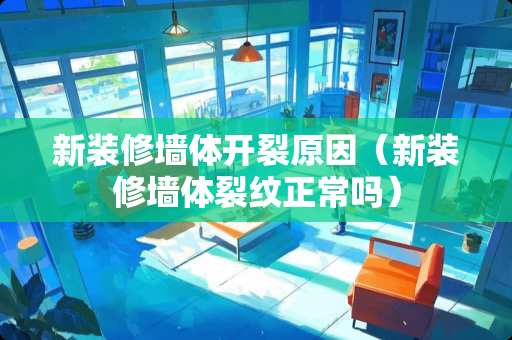 新装修墙体开裂原因（新装修墙体裂纹正常吗）