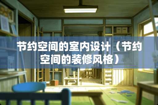 节约空间的室内设计（节约空间的装修风格）