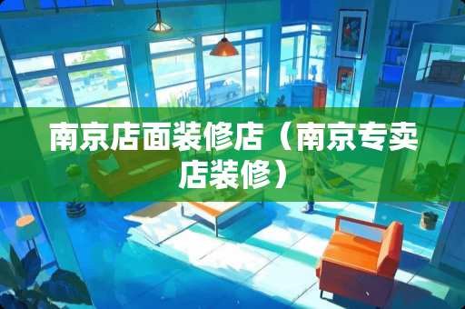 南京店面装修店（南京专卖店装修）