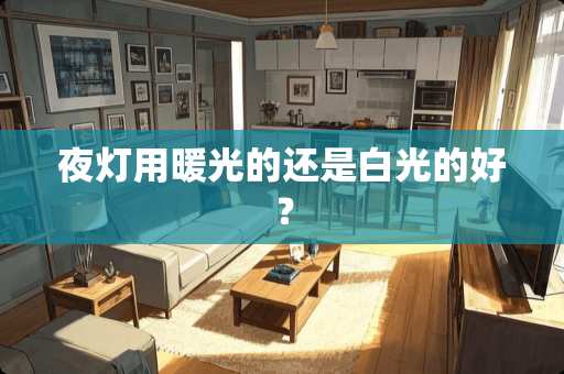 夜灯用暖光的还是白光的好？