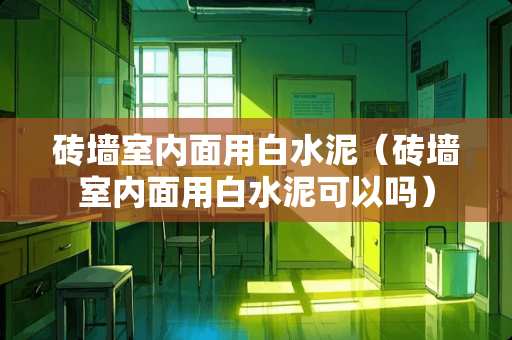 砖墙室内面用白水泥（砖墙室内面用白水泥可以吗）