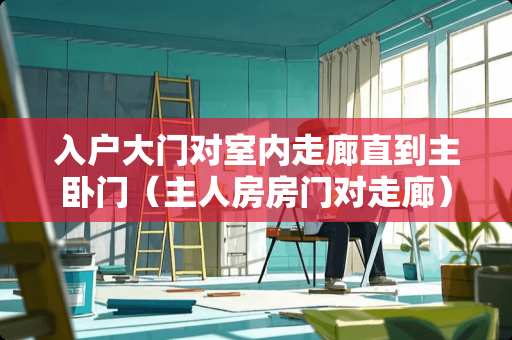 入户大门对室内走廊直到主卧门（主人房房门对走廊）