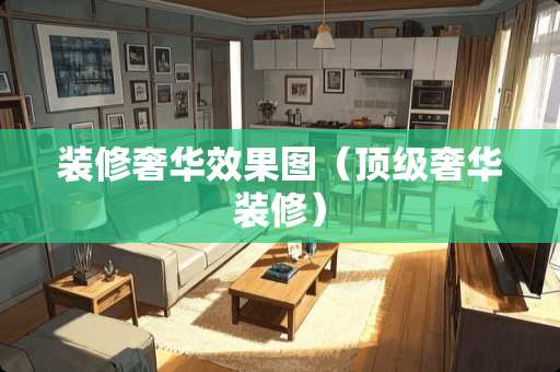 装修奢华效果图（顶级奢华装修）