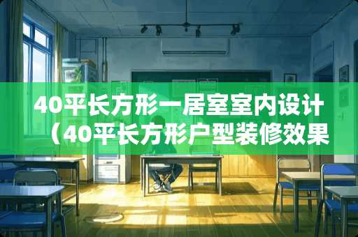 40平长方形一居室室内设计（40平长方形户型装修效果图）