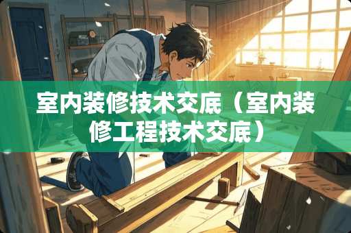 室内装修技术交底（室内装修工程技术交底）