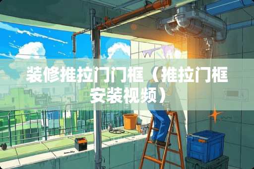 装修推拉门门框（推拉门框安装视频）