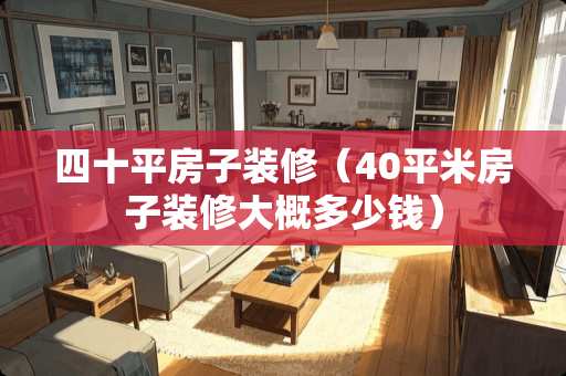 四十平房子装修（40平米房子装修大概多少钱）