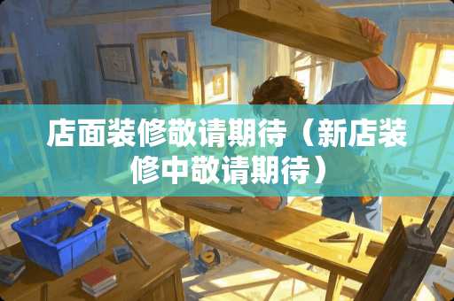 店面装修敬请期待（新店装修中敬请期待）