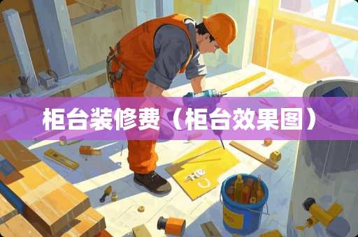 柜台装修费（柜台效果图）