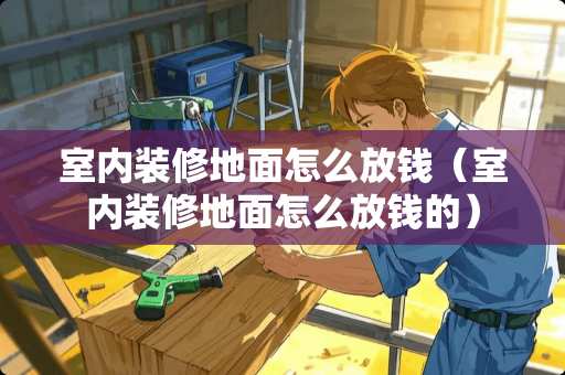 室内装修地面怎么放钱（室内装修地面怎么放钱的）