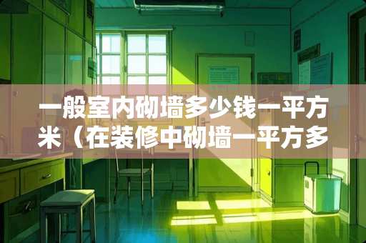 一般室内砌墙多少钱一平方米（在装修中砌墙一平方多少大概多少钱）