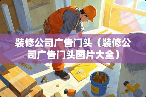 装修公司广告门头（装修公司广告门头图片大全）