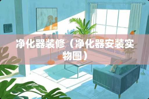 净化器装修（净化器安装实物图）