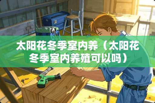 太阳花冬季室内养（太阳花冬季室内养殖可以吗）