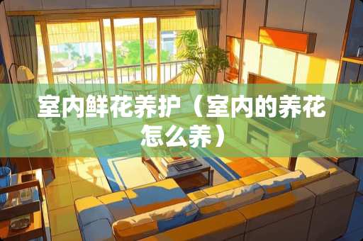 室内鲜花养护（室内的养花怎么养）