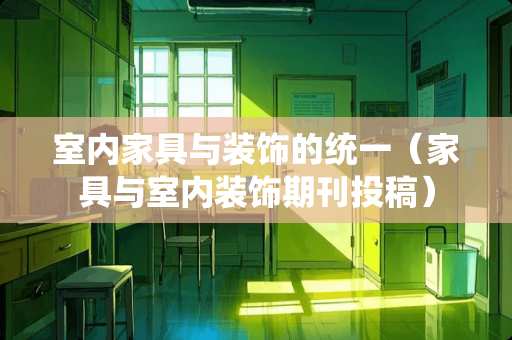 室内家具与装饰的统一（家具与室内装饰期刊投稿）