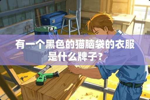 有一个黑色的猫脑袋的衣服是什么牌子？