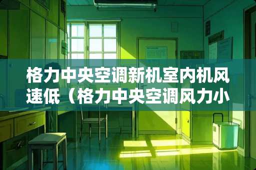 格力中央空调新机室内机风速低（格力中央空调风力小怎么解决视频）