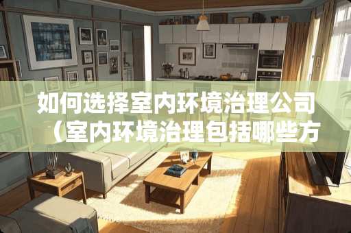 如何选择室内环境治理公司（室内环境治理包括哪些方面内容）