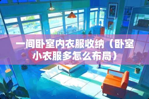 一间卧室内衣服收纳（卧室小衣服多怎么布局）