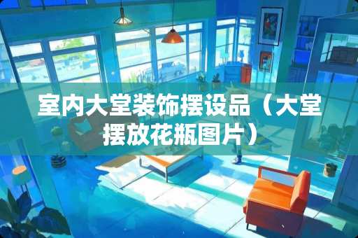 室内大堂装饰摆设品（大堂摆放花瓶图片）