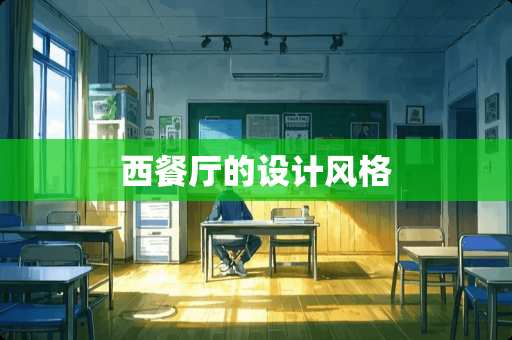 西餐厅的设计风格