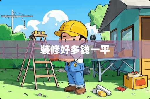 装修好多钱一平