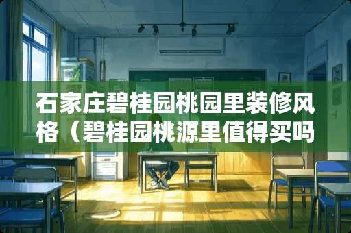 石家庄碧桂园桃园里装修风格（碧桂园桃源里值得买吗）