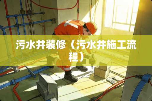 污水井装修（污水井施工流程）