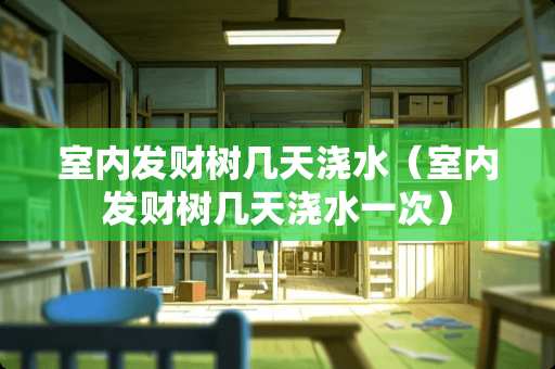 室内发财树几天浇水（室内发财树几天浇水一次）