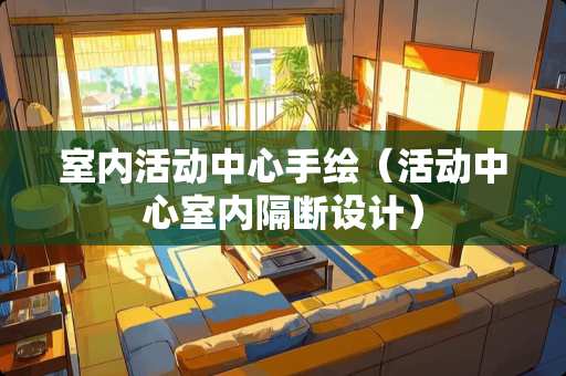 室内活动中心手绘（活动中心室内隔断设计）