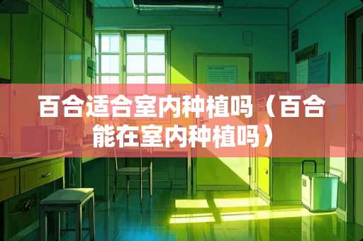 百合适合室内种植吗（百合能在室内种植吗）