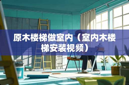 原木楼梯做室内（室内木楼梯安装视频）
