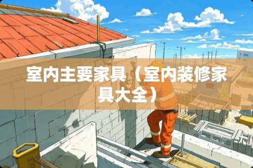 室内主要家具（室内装修家具大全）