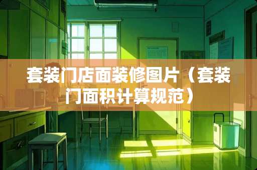 套装门店面装修图片（套装门面积计算规范）