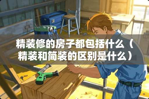 精装修的房子都包括什么（精装和简装的区别是什么）