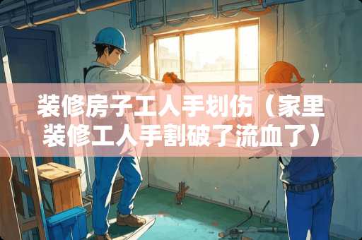 装修房子工人手划伤（家里装修工人手割破了流血了）