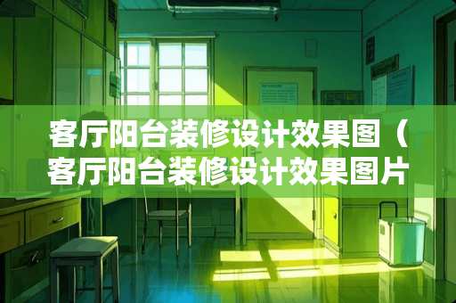 客厅阳台装修设计效果图（客厅阳台装修设计效果图片）