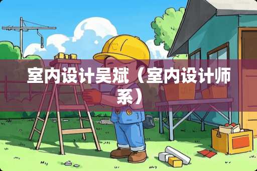 室内设计吴斌（室内设计师系）