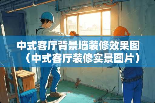 中式客厅背景墙装修效果图（中式客厅装修实景图片）
