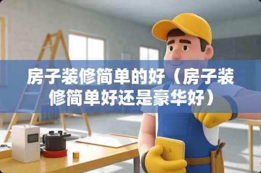 房子装修简单的好（房子装修简单好还是豪华好）