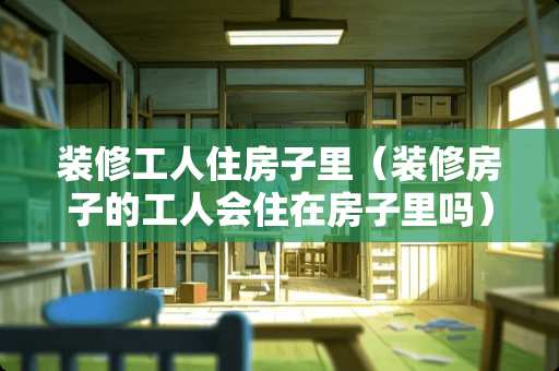 装修工人住房子里（装修房子的工人会住在房子里吗）
