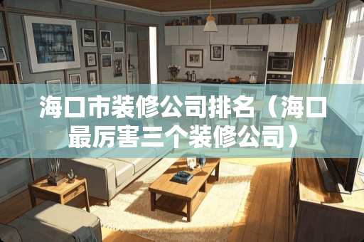 海口市装修公司排名（海口最厉害三个装修公司）
