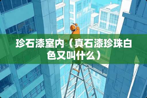 珍石漆室内（真石漆珍珠白色又叫什么）