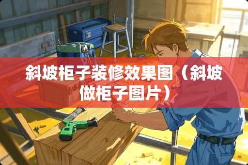 斜坡柜子装修效果图（斜坡做柜子图片）