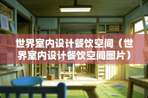 世界室内设计餐饮空间（世界室内设计餐饮空间图片）