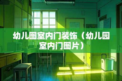 幼儿图室内门装饰（幼儿园室内门图片）
