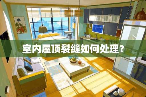 室内屋顶裂缝如何处理？